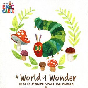 A world of Wonder - 16 Month 2024 Wall Calendar